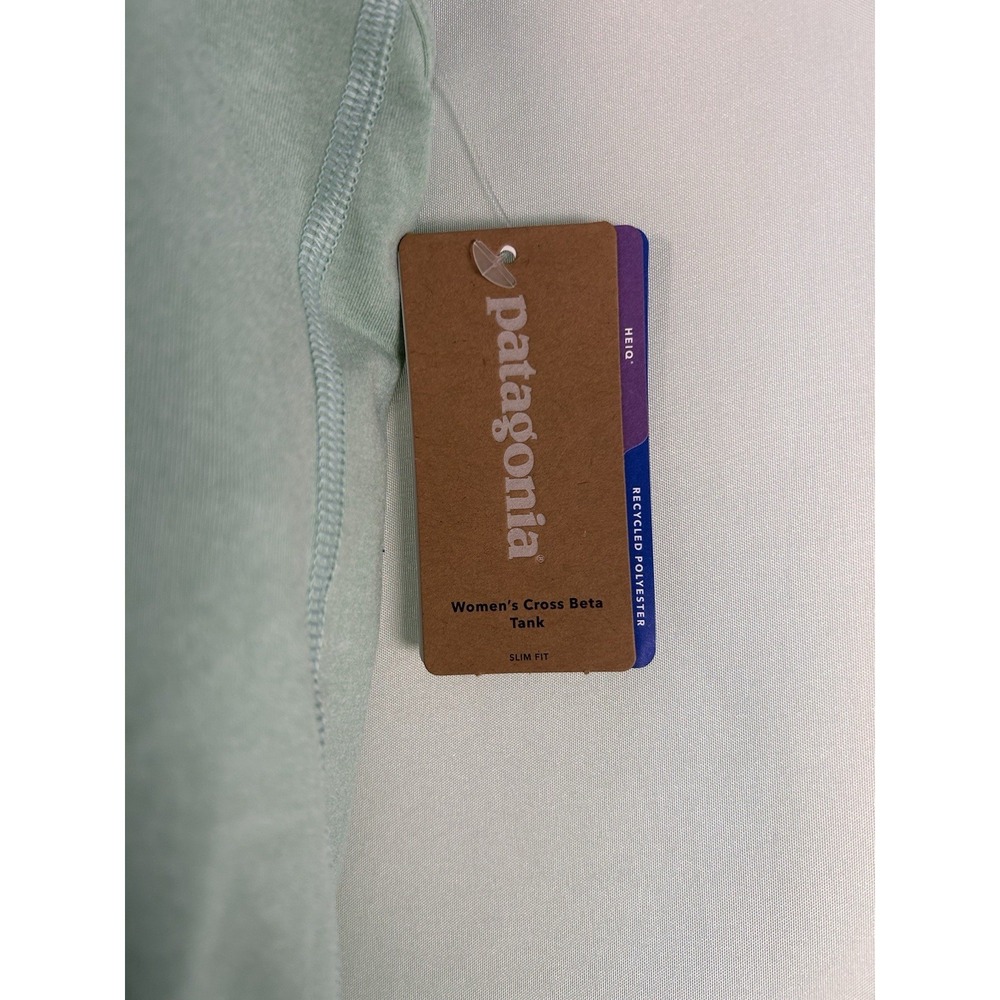 NWT Patagonia Womens X Large Cross Beta Tank Top XL Slim Fit Padded Built In Bra - Picture 3 of 9